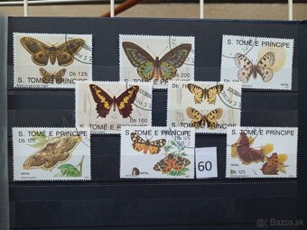 Poštové známky č.439 - AFRIKA - 20 sérií - 4