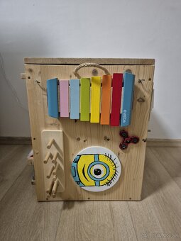 Busy board (úložný box s aktivitami) - 4