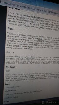 Dron Detect XK X380 s HD kamerou,Gimbal,GPS - 4