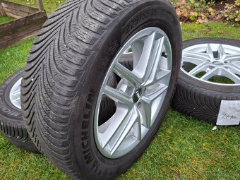 17" ALU 5x112 (audi a iné) + zimné 225/55 17 8,5mm TOP - 4