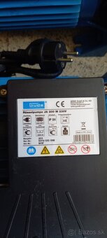 Čerpadlo k vodarnicke,čerpadlo Gude 230V - 4