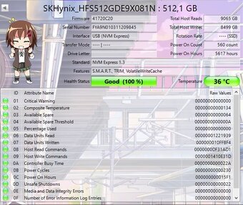SSD disky 120-500GB vynikajúci stav - 4