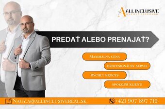 ALL INCLUSIVE | NA PREDAJ 3-IZBOVÝ ROD. DOM NA 7 ÁR POZEMKU, - 4