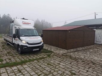 Plechová garáž 6x5,8 m - 4