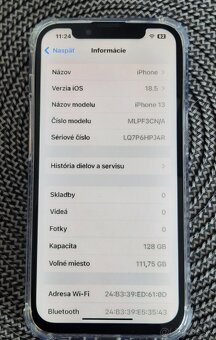Apple IPhone 13 ✅️ 128GB. Zdravie batérie 98%.✅️ - 4