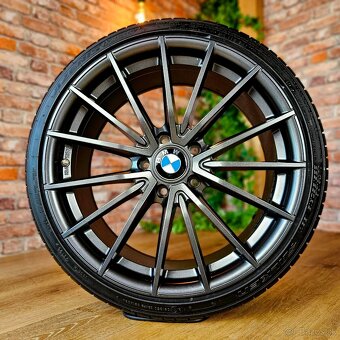 Alu R19 5x120 BMW 1 + letné pneu 225/35 R19 - 4