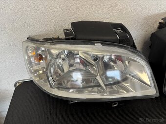 Seat Ibiza Cordoba 6K2 predné svetlá H7 H1 - 4