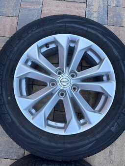 Orig. hliníkové disky Nissan R17, 5x114,3 - 4