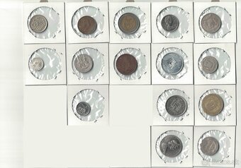Zbierka svetových mincí - po kusoch -Ázia,Amerika,Afrika,Eur - 4
