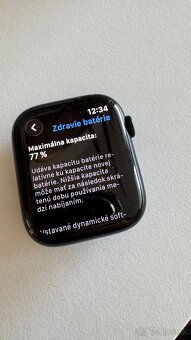 Apple watch 7 45mm temný atrament - 4