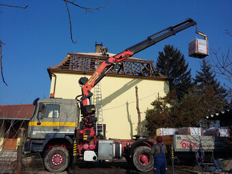 Žeriav, autožeriav, hydraulická ruka, ťahač, MAN, Scania 4x4 - 4