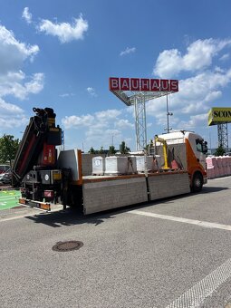 Autodoprava s hydraulickou rukou - 4