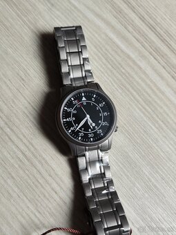Titánové pánske hodinky BERNY Pilot Field watch, Zafír, NOVÉ - 4
