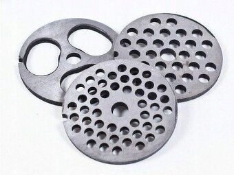 Kolový mlynček na mäso 32 5x šajby + remenica na el. motor - 4