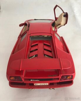 Stary kovovy vacsi model Lamborghinini diablo auto 23x10 - 4
