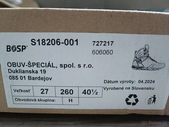 Bosp Taras mid 40,5 vložka 27cm - 4