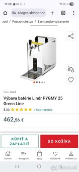 Výčapné zariadenie zn.Pygmy 25 greenline new - 4