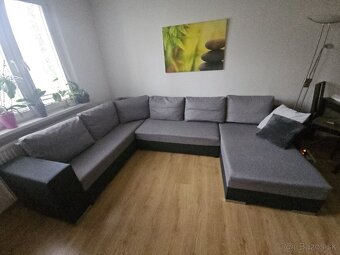 Sedacia súprava v tvare U - skoro nová - 4