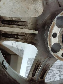 4ks alu disky orig. Mercedes r18 - 4