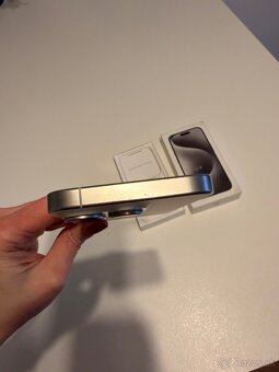 iPhone 15 PRO, White Titanium, 256 GB - 4