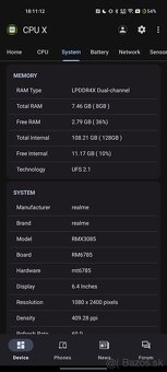 Realme 8 DualSIM 8 GB/128 GB strieborný - 4