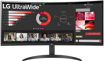 LG 34WR50QC-B širokouhlý - 4