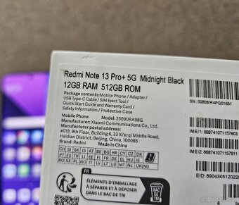 Xiaomi Redmi Note 13 PRO+ 5G 512GB pamat, 12gb ram, v zaruke - 4