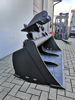 Hydraulická svahovacia lyžica Lehnhoff MS10, 200cm skladom - 4