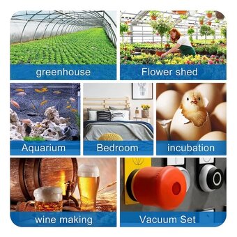 Predám digital termostat zásuvkový AC230V-16A URZ4055 ExtSn - 4