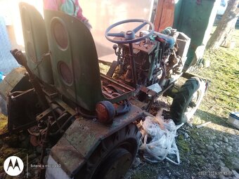 Predám robený malotraktor 4×4 - 4