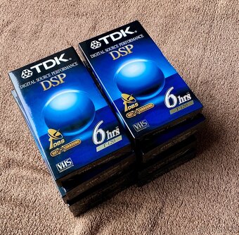 TDK VHS Video Kazety - 4