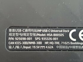 HP USB-C Universal Dock + zdroj 150w - 4