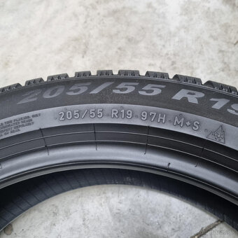 Zimné pneumatiky 205/55 R19 PIRELLI DOT3322 - 4