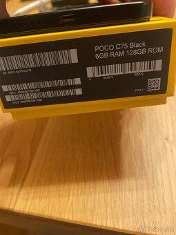 XIAOMI POCO C75 black 128gb - 4