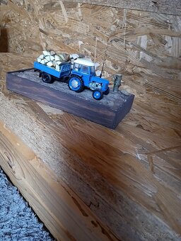 Zetor 1:32 , diorama 1:43 - 4