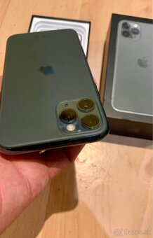 iPhone 11 Pro Midnight Green BATERIE 100% TOP - 4