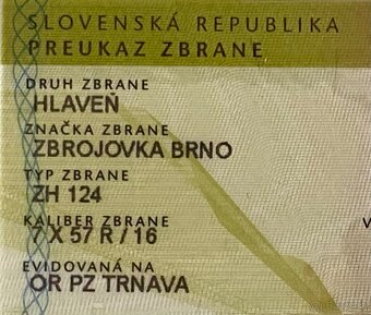Broková kozlica ZH 101 + hlaveň ZH 124 - 4