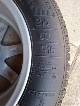 Sada zimných kolies 215/60/16 Škoda - 4