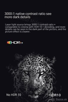 Laserový projektor Formovie Fengmi R1 UST 4K- Nový a zabalen - 4