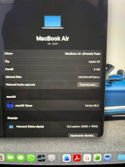 Apple MacBook Air 13 M1 256 GB - kozmicky sivý - 4