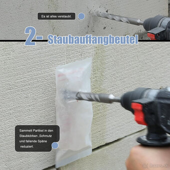 Vrták SDS Max 25 x 600 mm, vrták do betónu - 4