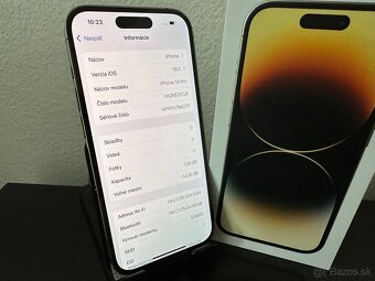 💯ako NOVÝ iPhone 14 Pro 100% Zdravie Batérie TOP STAV - 4