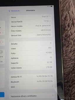 iPad 6 generácie 32gb - 4