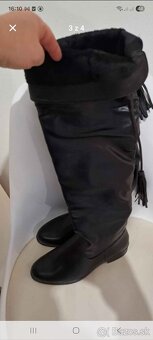 Predam vysoké teplé cizmy - 4