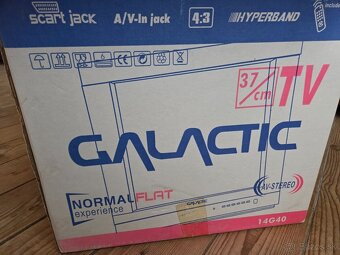 Maly prenosny televizor Galactic, velmi malo pouzivany - 4