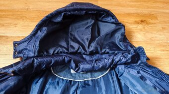 Dámske slivkovomodrá bunda - 4