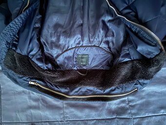 Zimná modrá dámska bunda Only - 4