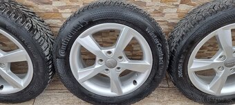 Predám Audi A3 elektrony 5x112 r16 et48 J6/205/55 r16 zimne - 4