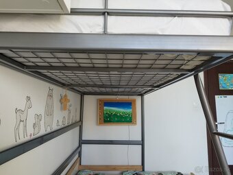 Poschodová posteľ IKEA + 2 detské postele - 4