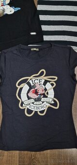 Trička spolu 15€ Liu jo a Iceberg veľ.S - 4
